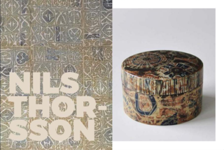 Left: Detail of a tile from the Baca range, Right: A trinket box in the Baca range