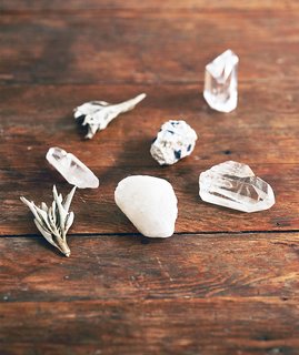 Crystals can serve many functions in your home space. Source: Asami Zenri/Ashley Neese