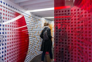 Entrance DISPOSITION installation during Dutch Design Week 2016