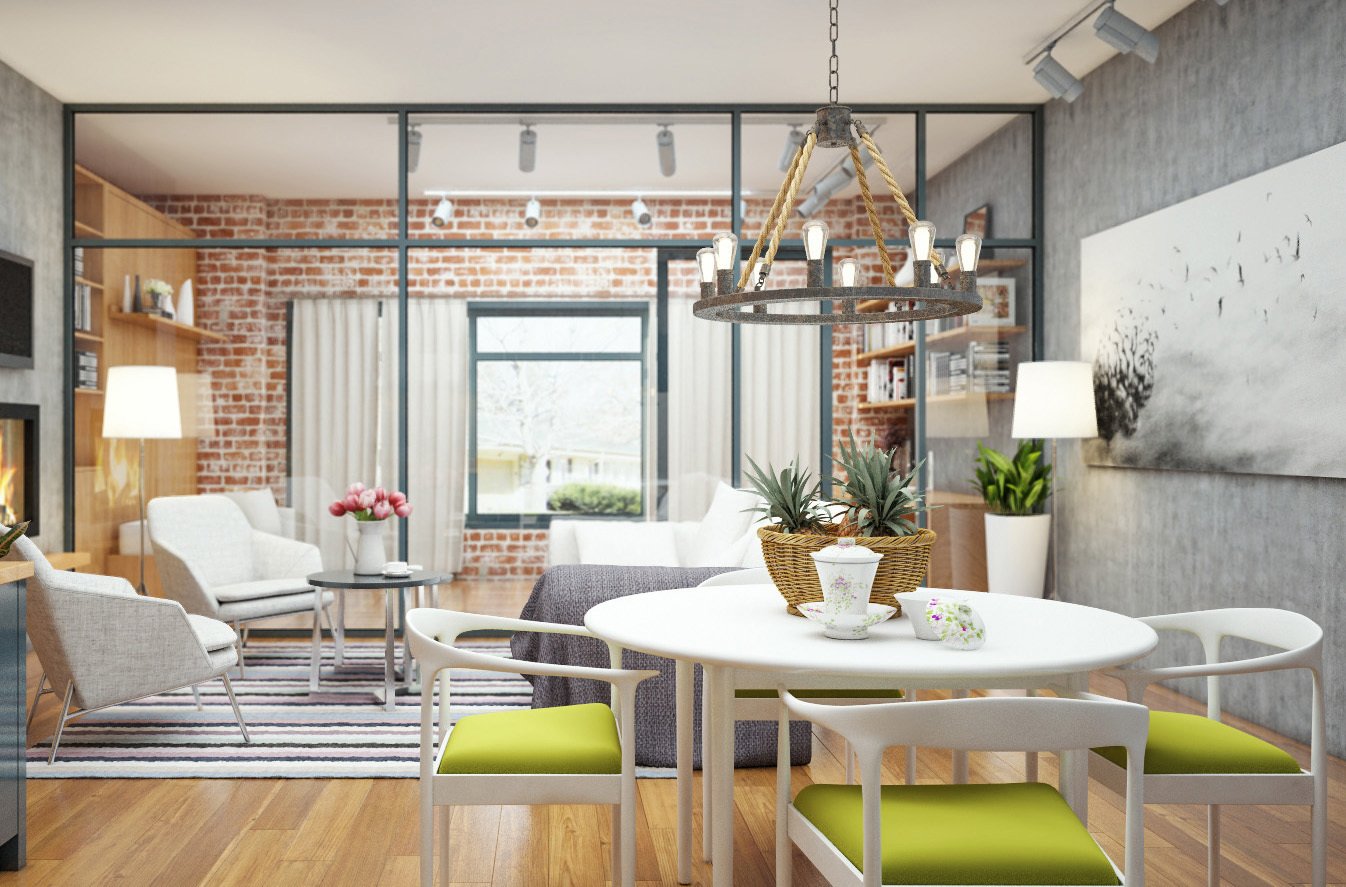 Photo 1 of 8 in Vancouver Loft: Edgy Meets Elegance by Arcbazar.com - Dwell - Edgy Loft Apartment Decor