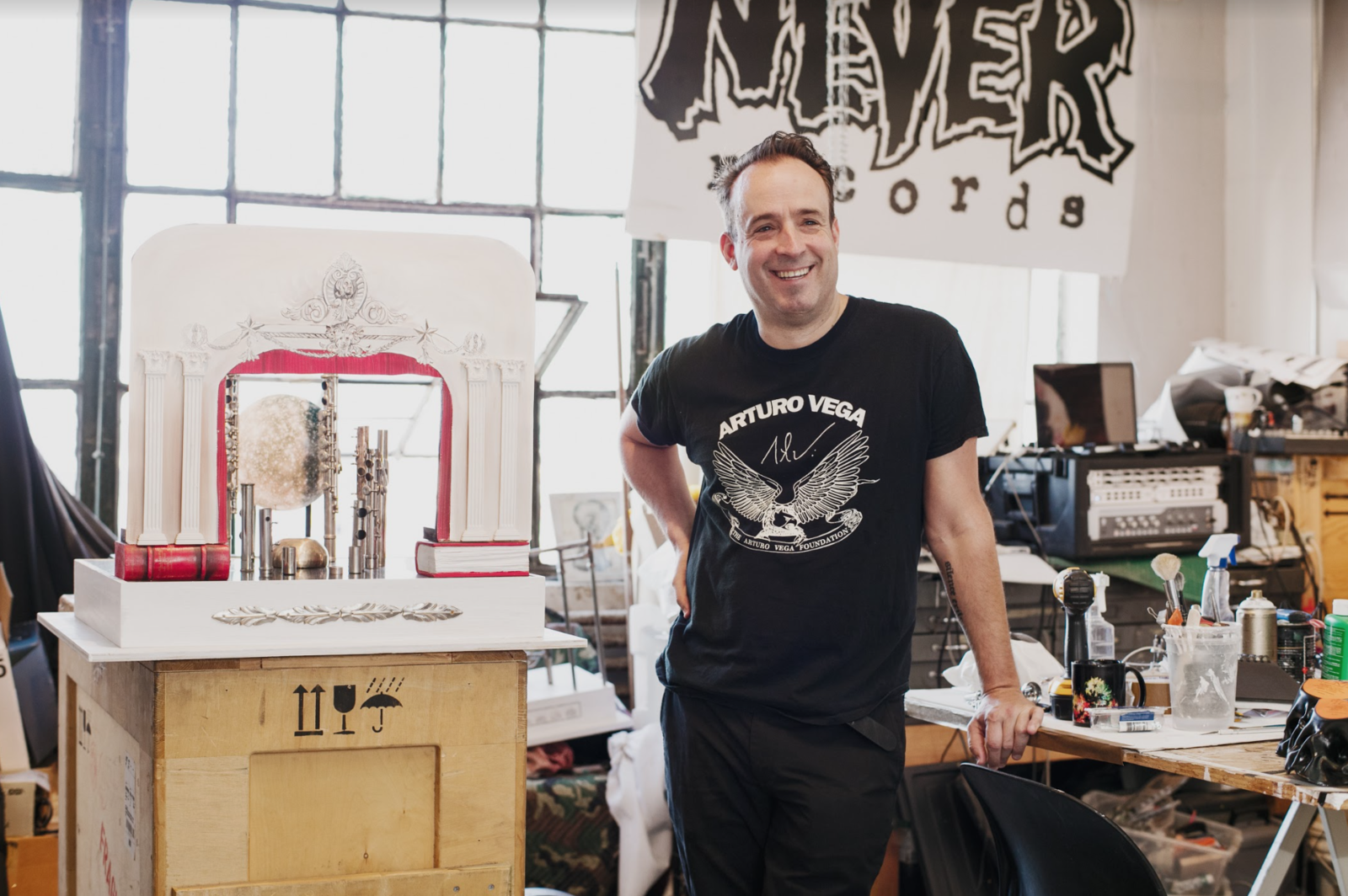 A Joyful Noise in the Dark: A Peek Inside Ted Riederer's Studio - Dwell