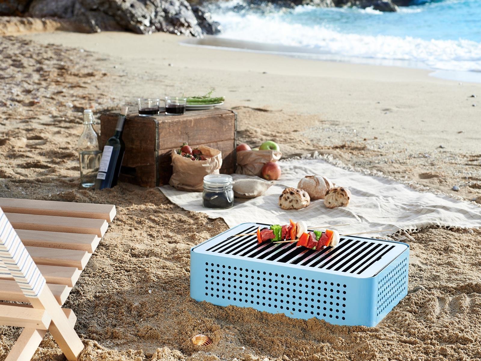 Portable Bbq Grill Mon Oncle V2 By Aha Dwell Portable Bbq Grill Mon Oncle V2