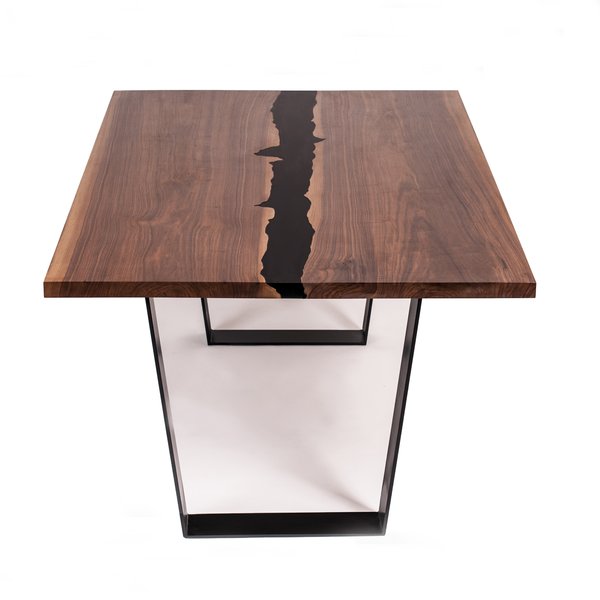 Modern Furniture Dining Kitchen Tables Dwell Walnut Dining Table Midnight Nile River