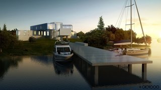 10 Beautiful Island-Style Shipping Container Homes