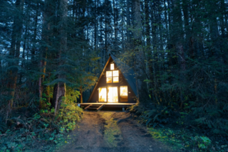 This A-frame is settled in the private cabin community of Timber Lane Village, just minutes from Steven's Pass ski resort and some of the best hiking spots in the central cascades. 