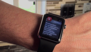 Control4 sends push notifications to your mobile device or smart watch to alert you to issues, or simply keep you updated about what's going on at home.