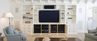 An infrared repeater kit allows you to control concealed electronic equipment from up to 40 feet away, as long as it's controlled by an infrared signal. The result is the freedom to have an installation that offers a clean, modern look by keeping all the audio-visual eyesores out of sight.