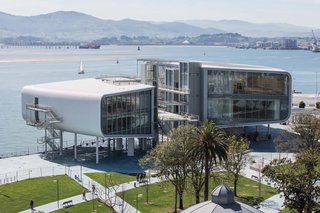 Centro Botín was the first building that Renzo Piano designed in Spain. It was imagined to be a permanent home for the art, cultural, and educational programs of Fundación Botín, Spain’s most important private cultural foundation, and will open in Santander on June 23. The 10,285-square-foot Centro Botín is located on a landmark site on Santander’s waterfront.