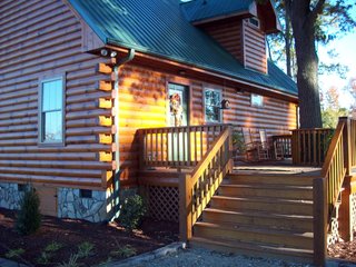 10 Prefab Log Home Companies - Photo 9 of 10 - Complete with over 1,600 heated square feet, this log home gives you the "country living" feel with a very large living space and wide-open floor plan.