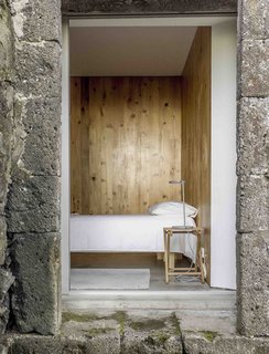 When openings in the new and the old building are aligned, the framed views capture new and old and let in light and air.