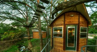 Experience Tree-Top Living at One of These Sustainable Tree Houses - Photo 2 of 15 - The Willow & Juniper tree house by ArtisTree