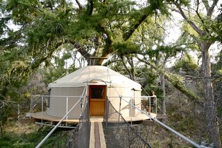 Experience Tree-Top Living at One of These Sustainable Tree Houses - Photo 6 of 15 - The Lofthaven tree house by ArtisTree