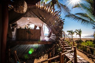Experience Tree-Top Living at One of These Sustainable Tree Houses - Photo 14 of 15 - The Playa Viva tree house by ArtisTree