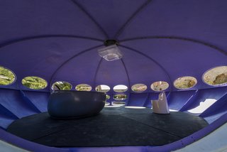 At Utopie Plastic, Futuristic Plastic Homes Make an Appearance at a 19th-Century Metal Factory - Photo 7 of 9 -