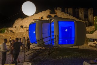 At Utopie Plastic, Futuristic Plastic Homes Make an Appearance at a 19th-Century Metal Factory - Photo 5 of 9 -