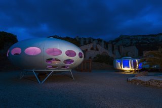 At Utopie Plastic, Futuristic Plastic Homes Make an Appearance at a 19th-Century Metal Factory - Photo 9 of 9 -