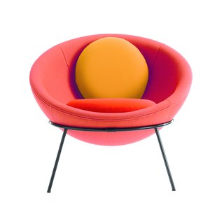 Transformers of the Modern House: Albert Frey and Lina Bo Bardi at the Palm Springs Art Museum - Photo 9 of 10 - The colorful, tropical-inspired new versions of Bo Bardi's Bowl Chair are now being produced by Arper.
