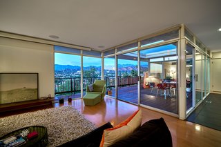 A Midcentury-Modern Home in L.A. Designed by Richard Banta Is For Sale For $899K - Photo 5 of 13 - The interiors are lined with maple hardwood floors and black slate flooring.