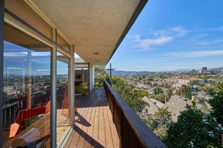 A Midcentury-Modern Home in L.A. Designed by Richard Banta Is For Sale For $899K - Photo 10 of 13 - The rear of the house opens out to the rest of the city, while the facade facing the street is more closed off for privacy.
