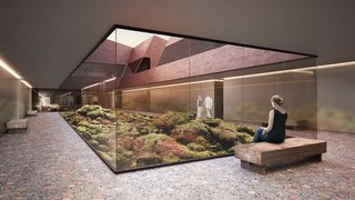 A Proposed Icelandic Resort Celebrates Wellness and its Magical Surroundings - Photo 5 of 18 - Interior courtyards bring nature and light into the hotel.