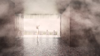 A Proposed Icelandic Resort Celebrates Wellness and its Magical Surroundings - Photo 15 of 18 - A rain shower is yet another feature of the spa facility.
