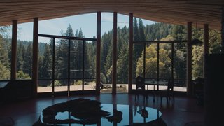 Astounding views fill the glass windows.