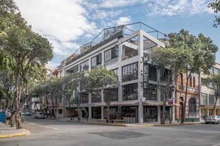 Milan 44 in Colonia Juarez is an exciting reuse of an old warehouse in the neighborhood. Inside, visitors can find everything from a barber to a sushi restaurant to a rooftop bar featuring local beer.
