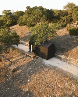 The simple design and remote-yet-close location of Elsewhere Retreat's cabins make it perfect for a weekend getaway.