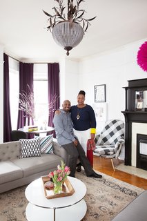 The husband-and-wife duo of Jeanine Hays and Bryan Mason are the founders of creative design agency AphroChic, which does everything from interior design to publishing to fabric and lighting design.