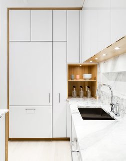 Cooke John's focus on residential design allows her to consider design at a range of scales, from the individual home to the broader context. This kitchen renovation in Chelsea was completed with Anne-Marie Singer.
