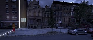 This conceptual installation proposal by Studio Cooke John seeks to empower women to walk fearlessly at night using a combination of light towers and sidewalk light strips and a real-time crowd-sourcing app designed to promote communication between women as they walk the streets at night. 