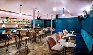 A New Velvet- and Brass-Filled Restaurant That's Housed in a 19th-Century London Warehouse - Photo 4 of 7 -
