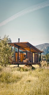 Olson Kundig's six Rolling Huts boast steel-clad exteriors matched by unassuming interiors. The structures are designed to "take second place to nature."