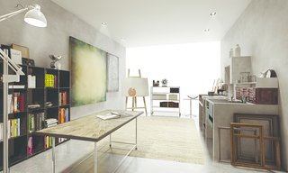 Q&A With Master Architect and Designer Piero Lissoni - Photo 5 of 6 - Lissoni designed a communal art studio for residents. 