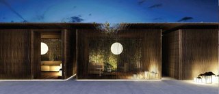 Q&A With Master Architect and Designer Piero Lissoni - Photo 6 of 6 - Cabana at night 