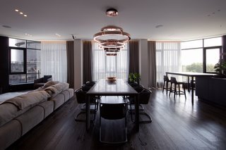 A Family's Kiev Apartment Is Filled With Copper, Marble, and a Sophisticated Palette - Photo 1 of 12 -