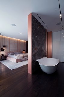 A Family's Kiev Apartment Is Filled With Copper, Marble, and a Sophisticated Palette - Photo 8 of 12 -