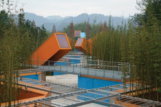 Qiyun Mountain Camp Market in Huangshan, China