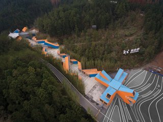 Qiyun Mountain Camp Market in Huangshan, China