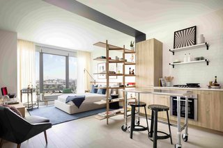 Tour a New Residential High-Rise That's Uniquely "Chicago" - Photo 6 of 11 - Studio units start at $1,660 per month. 