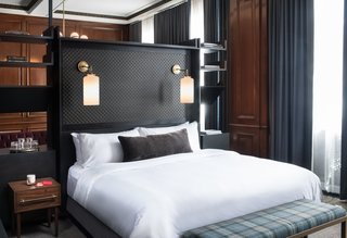 A quick peek at the Commissioner's Suite at the Detroit Foundation Hotel. 