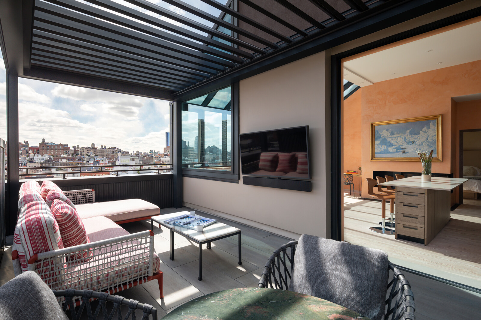 Photo 7 of 11 in Soho Penthouse by TNB Architecture - Dwell - New Construction Penthouse Condos In Soho Neighborhood Nyc
