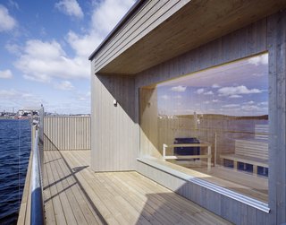 A Swedish Coastal Town Commissions an Otherworldly Bathhouse - Photo 2 of 5 -