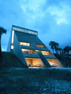 A Renowned Florida Architect's Geometric Family Home Hits the Market For the First Time - Photo 1 of 12 -