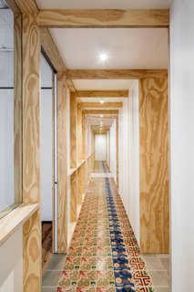 A Dramatic Apartment Renovation in Barcelona Features Salvaged Tile and Brick - Photo 10 of 13 -