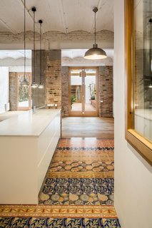 A Dramatic Apartment Renovation in Barcelona Features Salvaged Tile and Brick - Photo 6 of 13 -