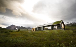 Another view of the back of the building.