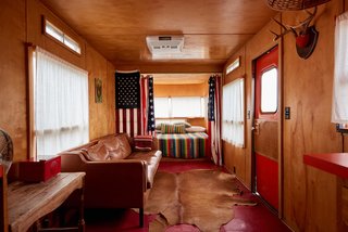 Another peek inside a vintage trailer.