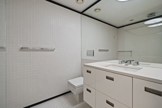 An updated bathroom.