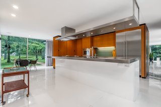 Generous sight-lines and copious glazing allow for unimpeded views of the surrounding property.